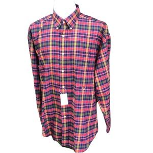 Tommy Hilfiger plaid button up shirt